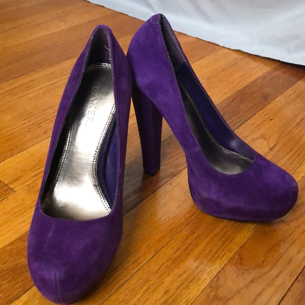 Baker’s Minda Purple Heels